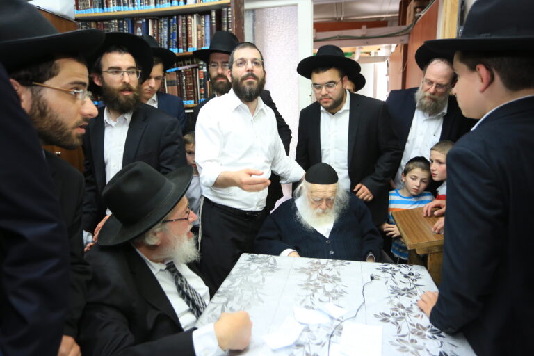 siyum by hagaon Reb Chaim Kanievsky